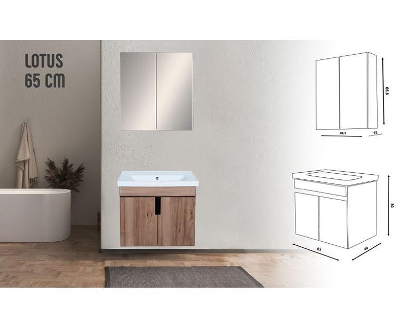 PVC BATHROOM CABINET LOTUS