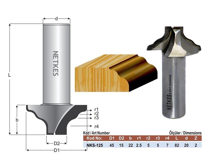 DIA Profile Router Cutters / PCD Cutting Tool Machine