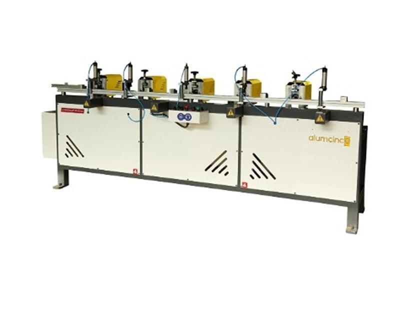 ALUMCINCO multiple drilling -Aluminium profile MACHINE