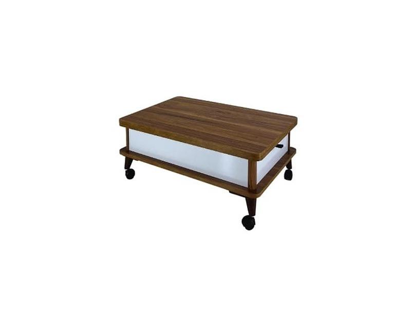 STEPPER COFFEE TABLE MODEL (WHEELED)