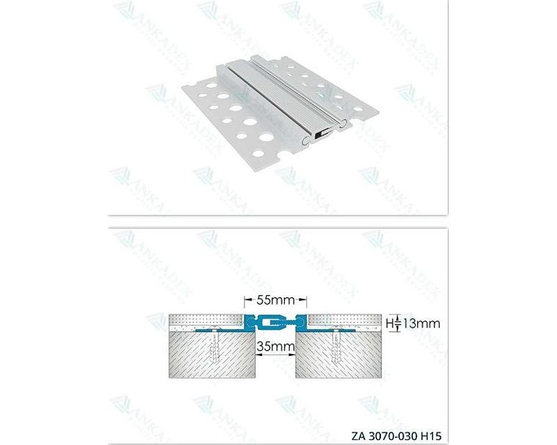 Flush Mounted Floor Profiles For 3cm Gaps