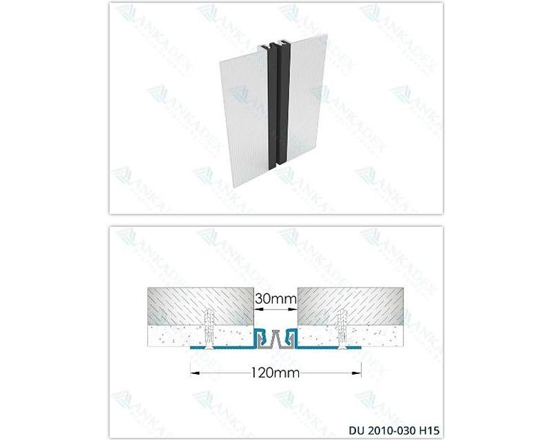 Surface Mounted Wall Ceilling Profiles For 3cm Gaps DU 2010-030