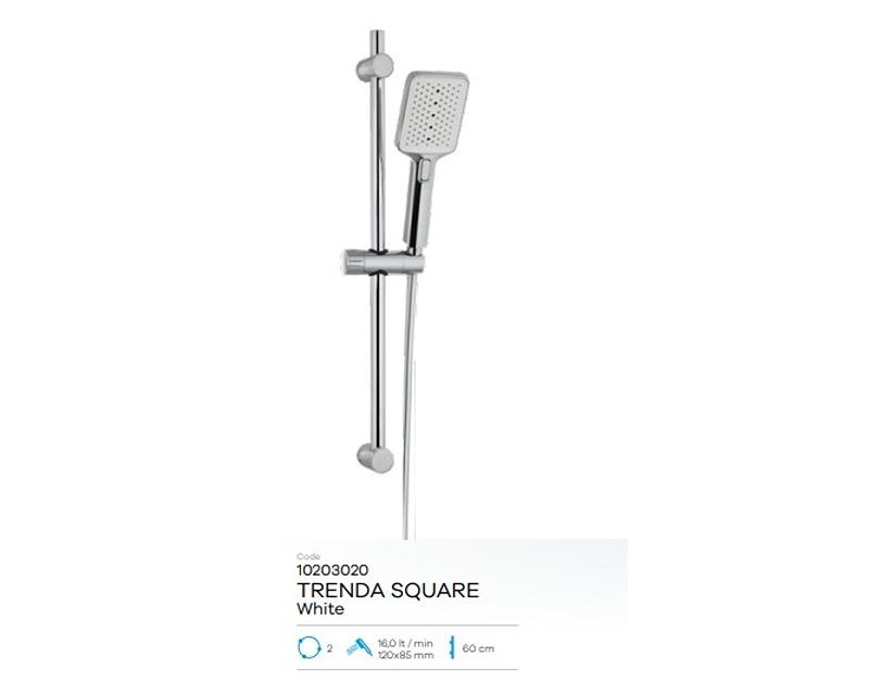 SLIDING SHOWER SETS/TRENDA SQUARE