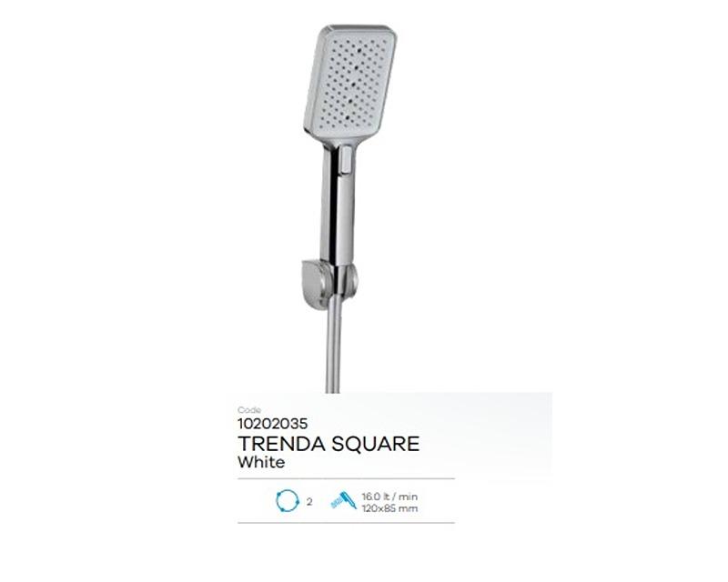 BRACKET SHOWER SETS/TRENDA SQUARE