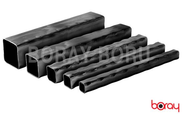 Hammered Hollow  Rectangle  Tubes (HR)