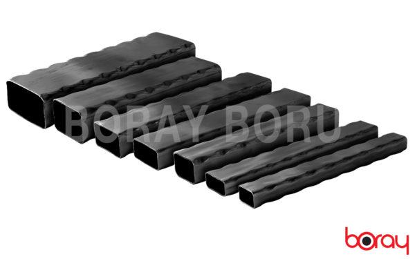 Hammered Hollow Square   Tubes (HR)