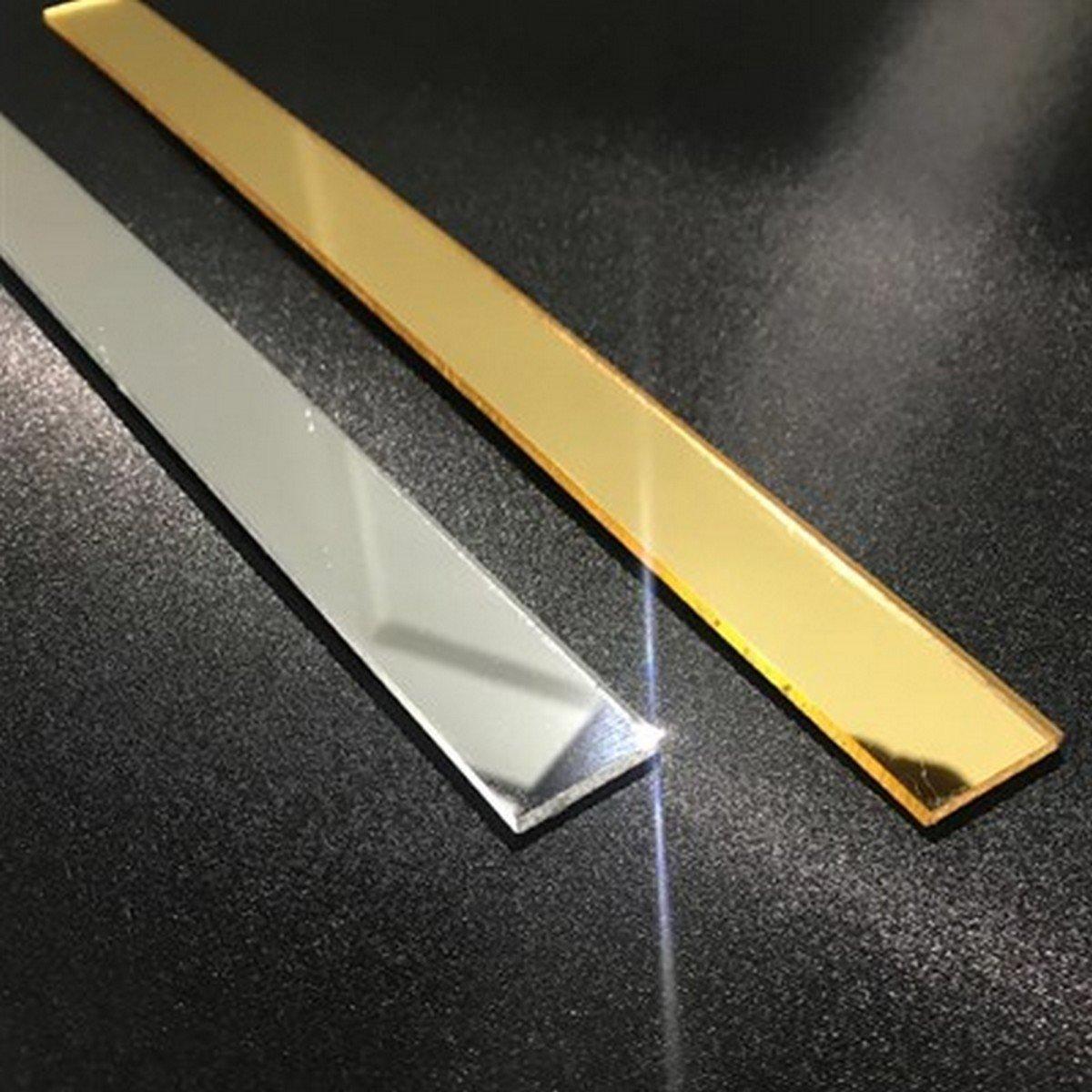 2.3 cm Gold Plexiglass PLG-23