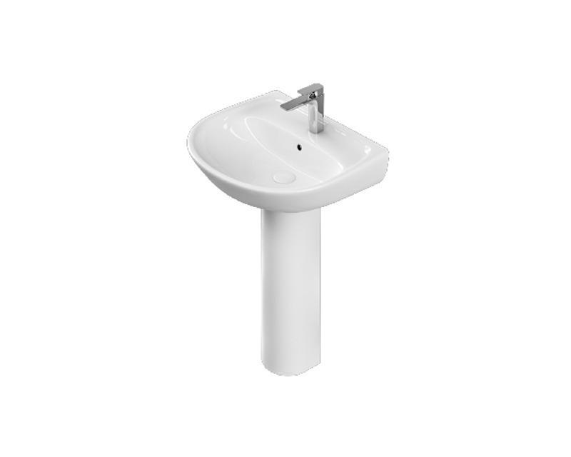 4757 MINOS 45X26X10CM FURNITURE BASIN LEFT HAND TAP HOLE