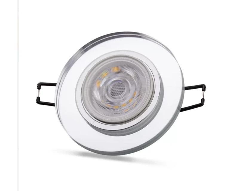 GLASS SPOTLIGHTS LDM 90R001 SINGLE CASE CIRCLE 