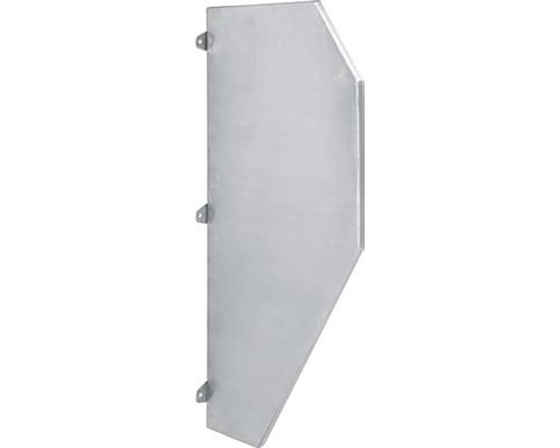 NRU-5641 Stainless Steel Public Use Urinal Separation Wall