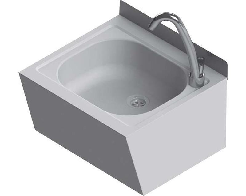 Low Back Sink (With Angled Front Curtain)-NRB-601L-DK05