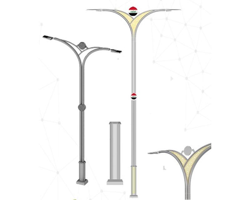 LIGHTING POLES SNR-23-1