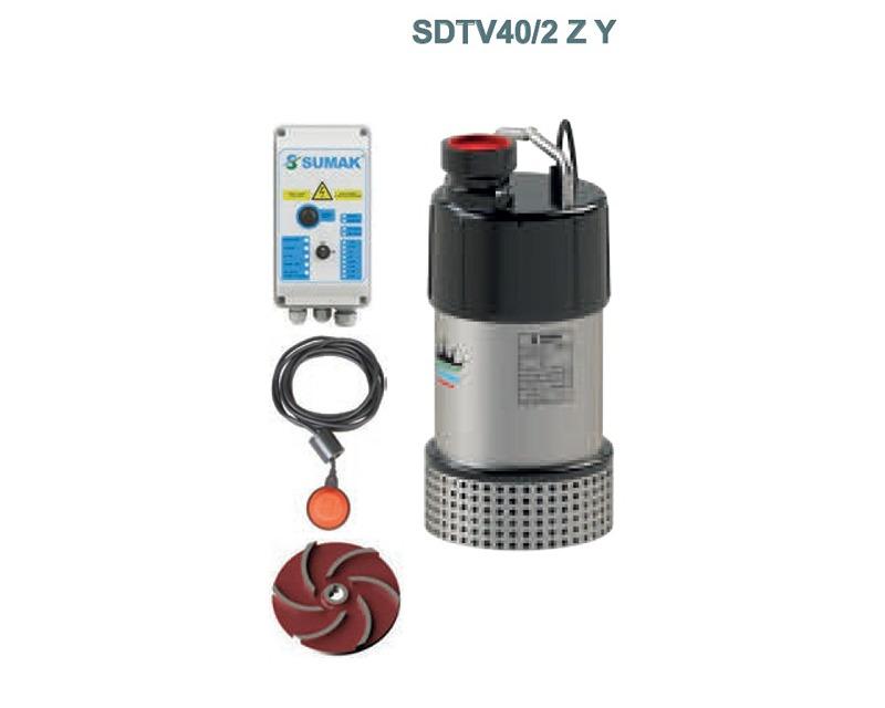 Waste Water Drainage Submersible Pumps With Cooling Jacket SDTV40/2ZY