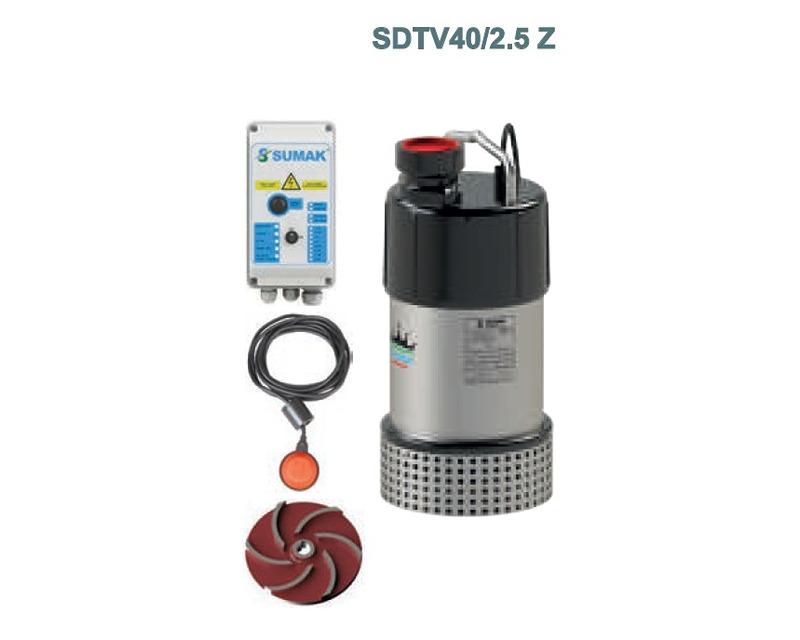 Waste Water Drainage Submersible Pumps With Cooling Jacket SDTV40/2.5Z