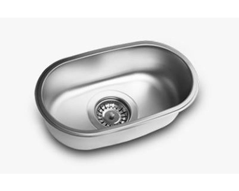 STAINLESS STEEL KITCHEN SINKS Satin BG 176 320X176 mm