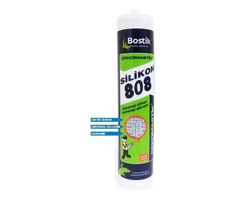 Bostik Cekomastik 808 Universal Silicone 280 gr Cartridge Transparent