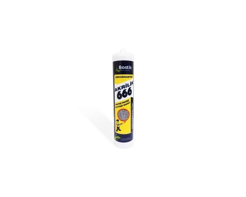 Bostik Cekomastik Acrylic 666 Assembly Sealant White 500 gr