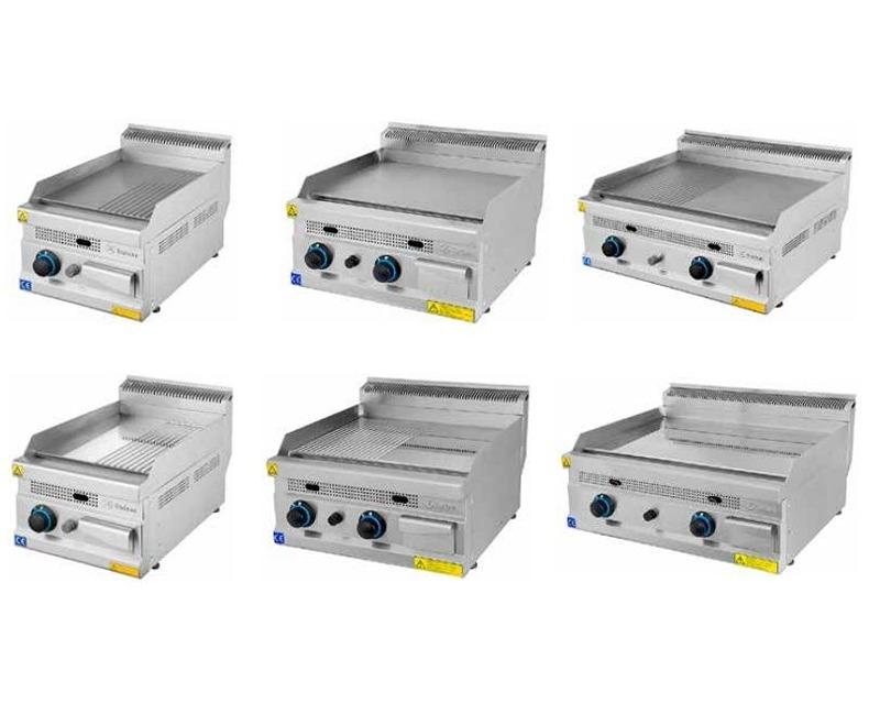 Plate Grills With Gas
 600 Series